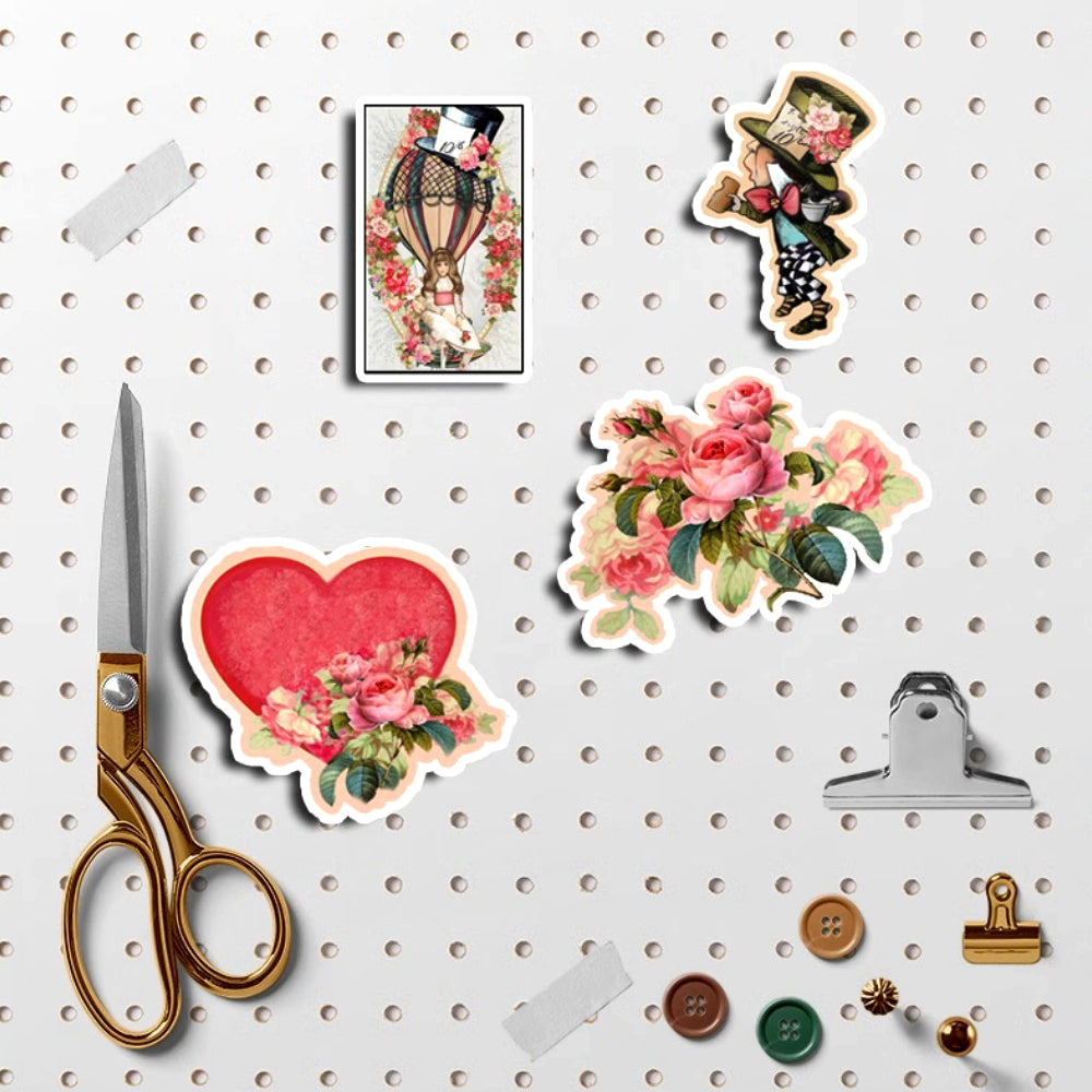 Alice In Wonderland Afternoon Tea Series Stickers O1CN01laKiO71RYqCMd3B0O_!!2605282124-2-ampmedia (1)