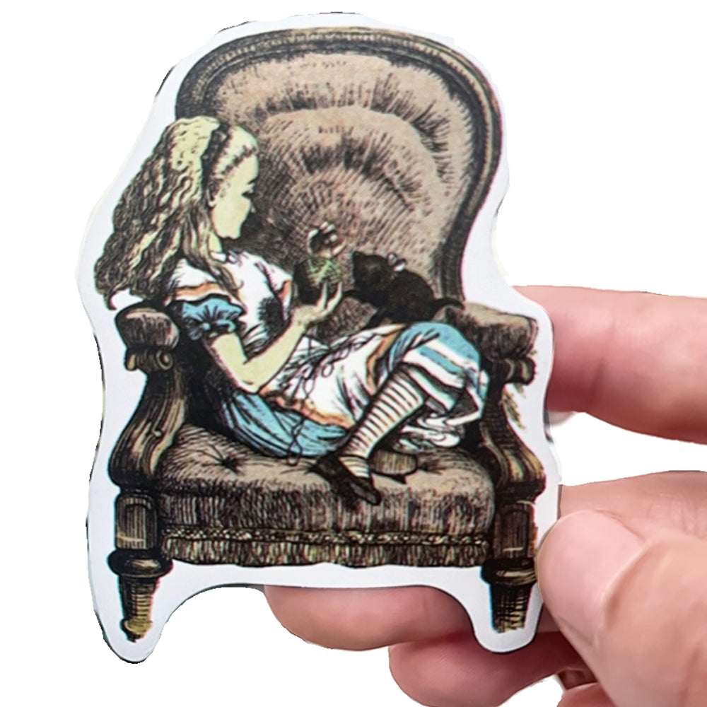 Alice In Wonderland Creative Retro Weird Stickers 10