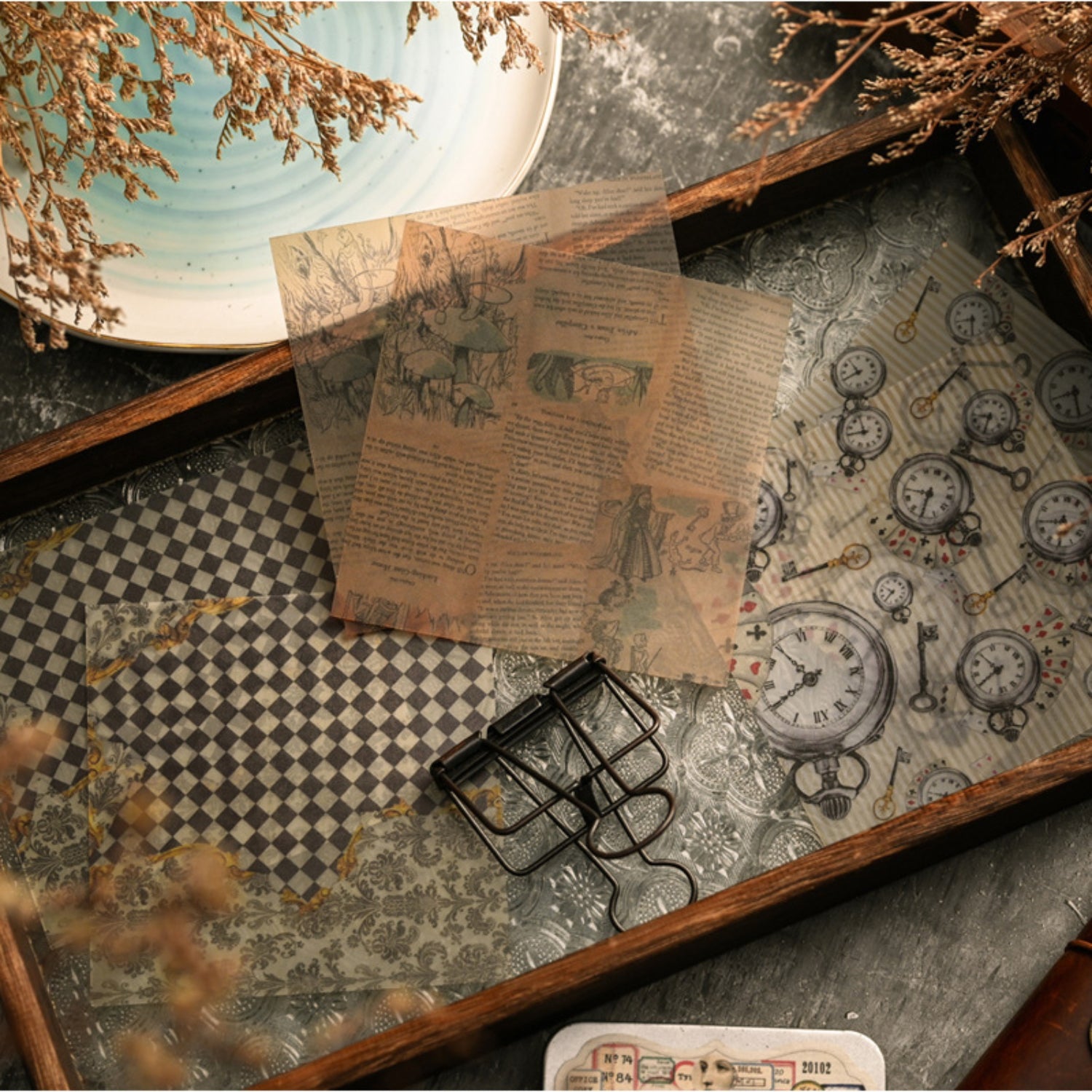 Alice in Wonderland Sulfuric Acid Paper Sticker 4