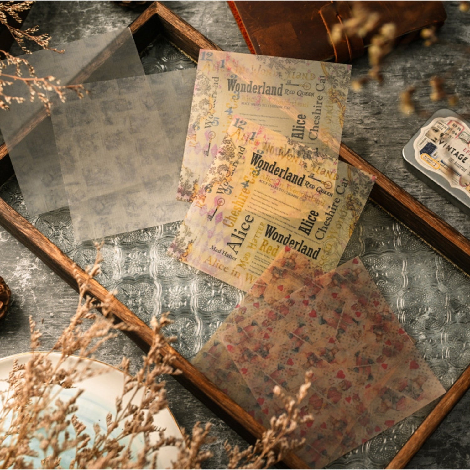 Alice in Wonderland Sulfuric Acid Paper Sticker 6