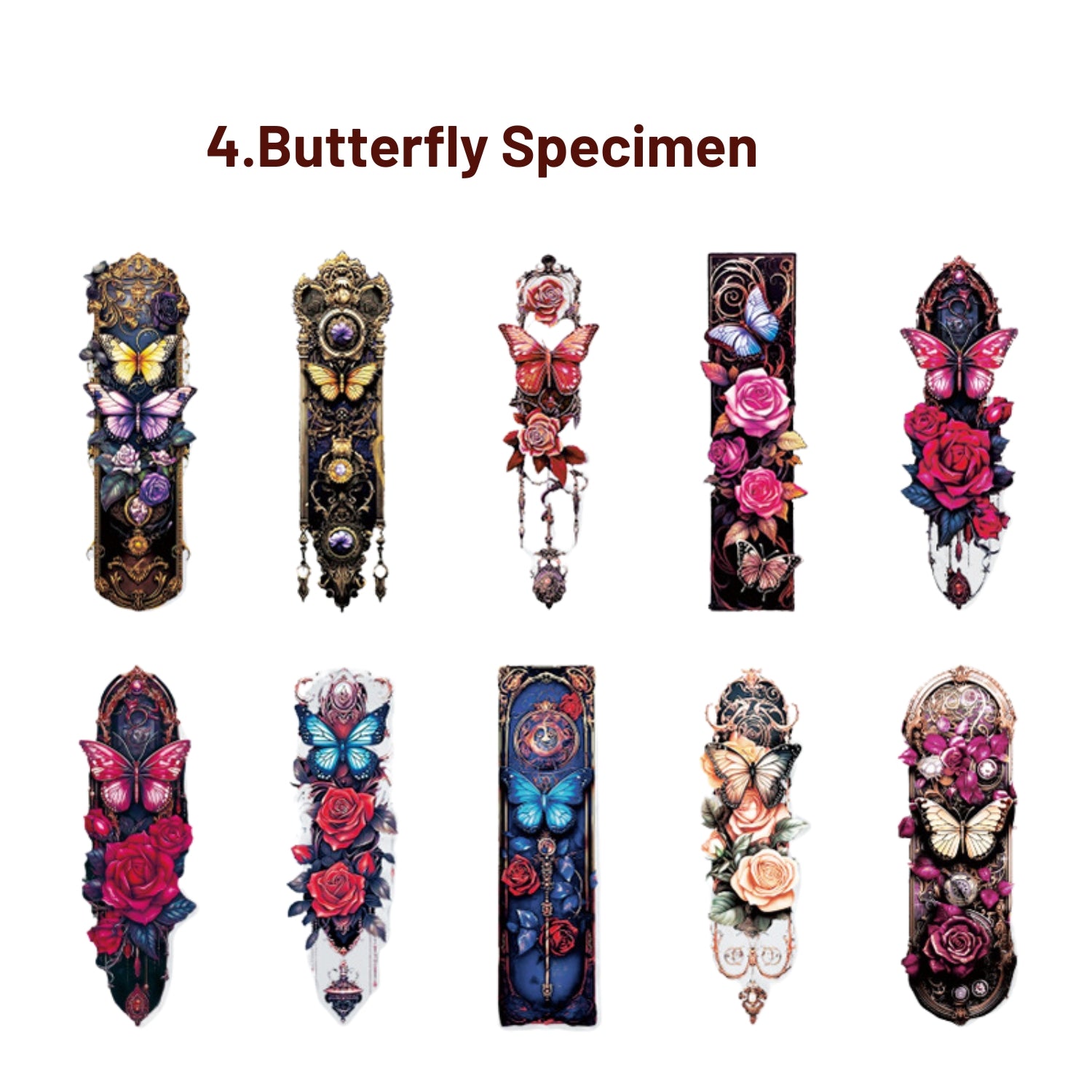 Alice Magic Tea Party Waterproof PET Sticker Pack 11