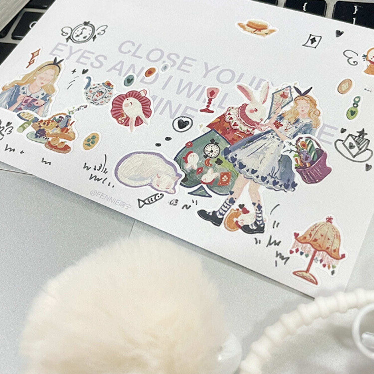 Alice Rabbit Stickers 4