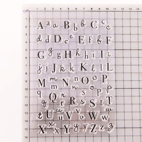 Alphabet Transparent Stamps b3