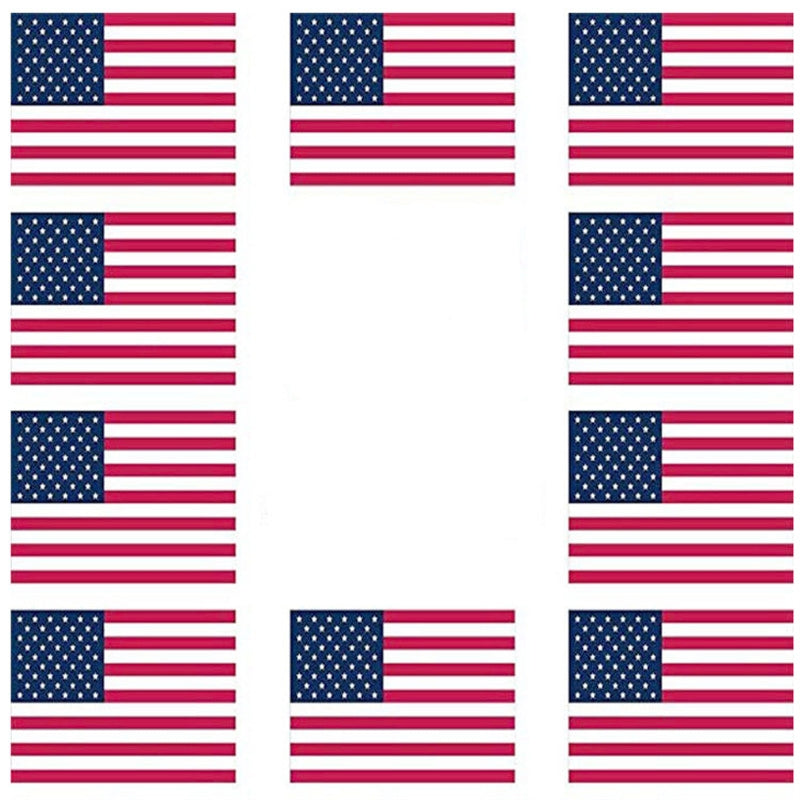 American Flag Independence Day Stickers a