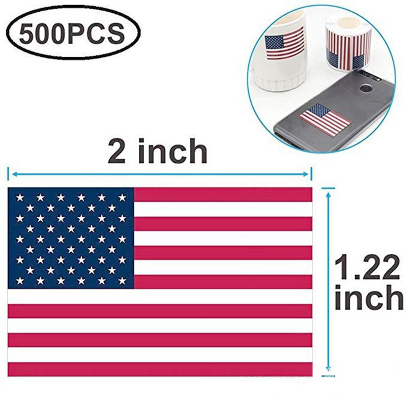 American Flag Independence Day Stickers b1