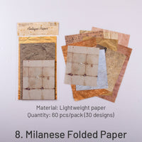 8. Milanese Folded Paper