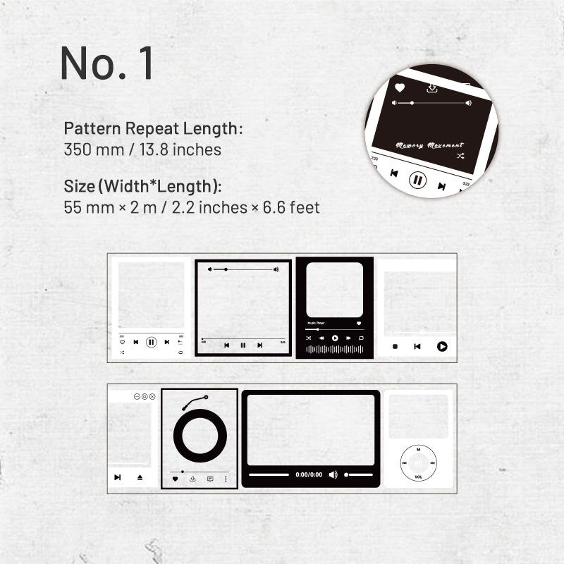 Artistic Border PET Decorative Tape sku-1