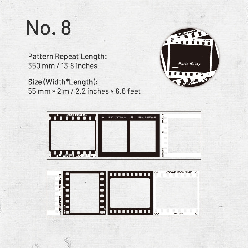 Artistic Border PET Decorative Tape sku-8