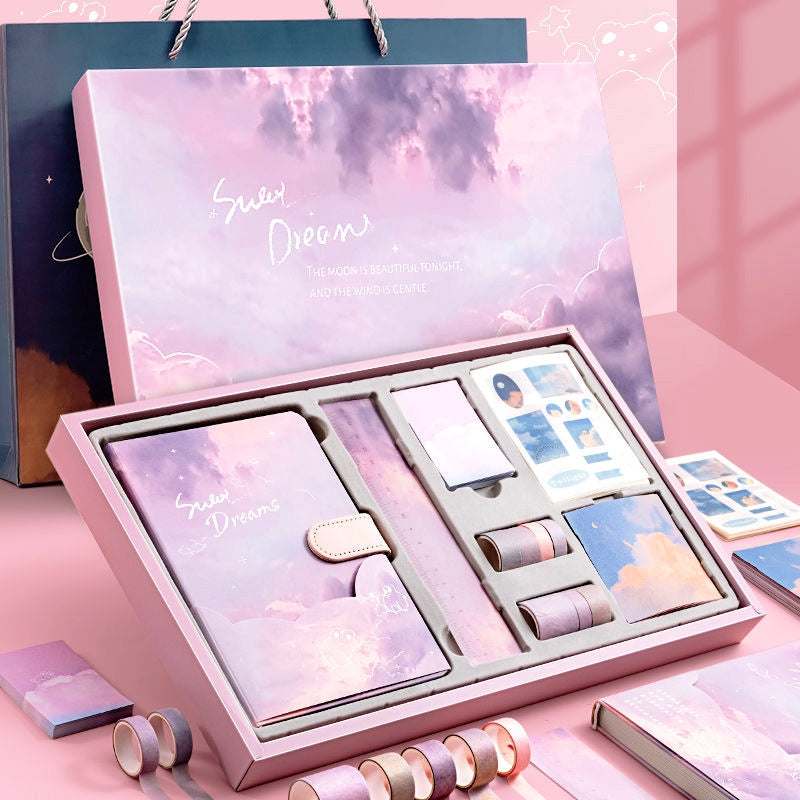 Artistic Clouds Journal Gift Box Set a
