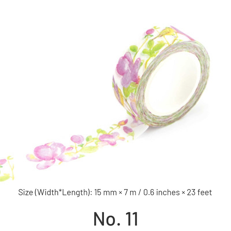 Artistic Japanese Motif Washi Tape sku-11