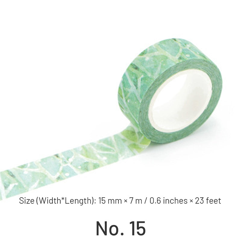 Artistic Japanese Motif Washi Tape sku-15