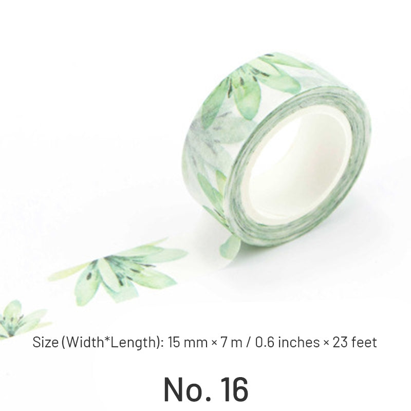 Artistic Japanese Motif Washi Tape sku-16