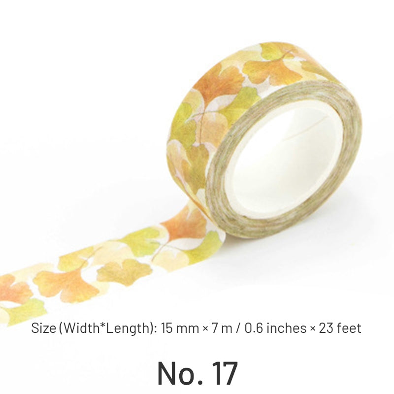 Artistic Japanese Motif Washi Tape sku-17