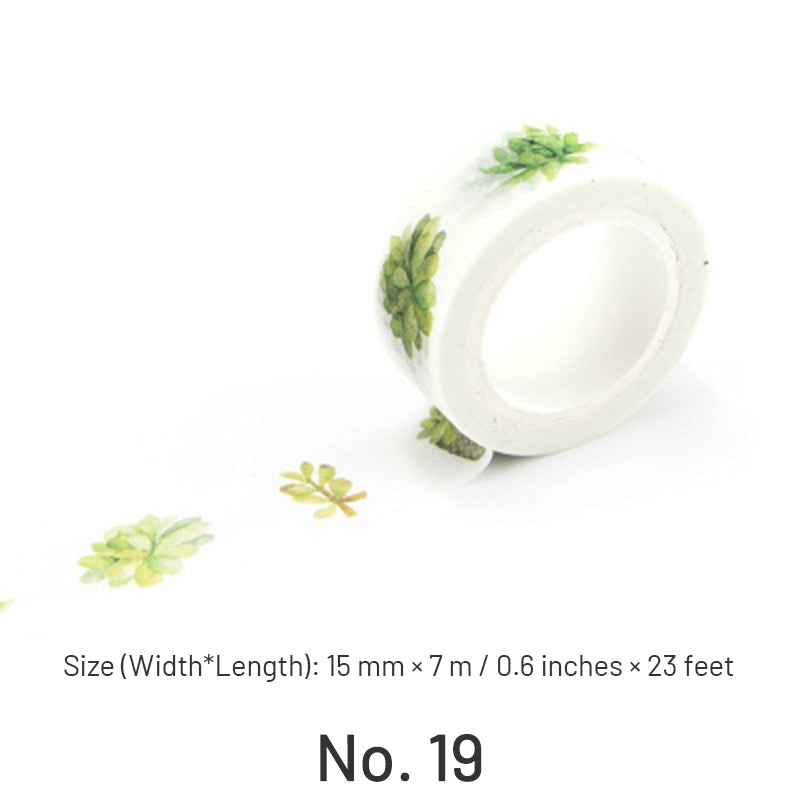 Artistic Japanese Motif Washi Tape sku-19