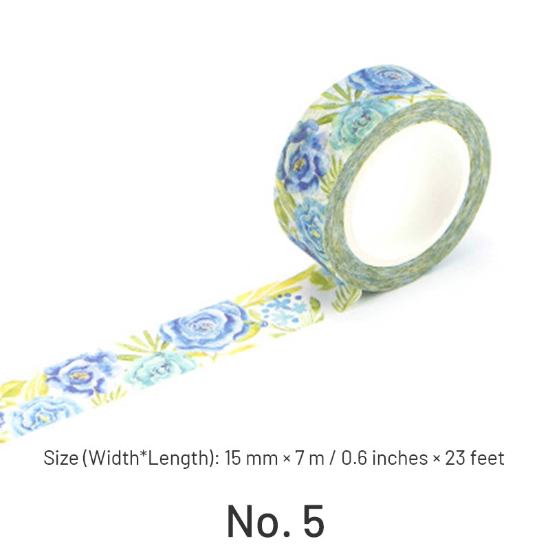 Artistic Japanese Motif Washi Tape sku-5