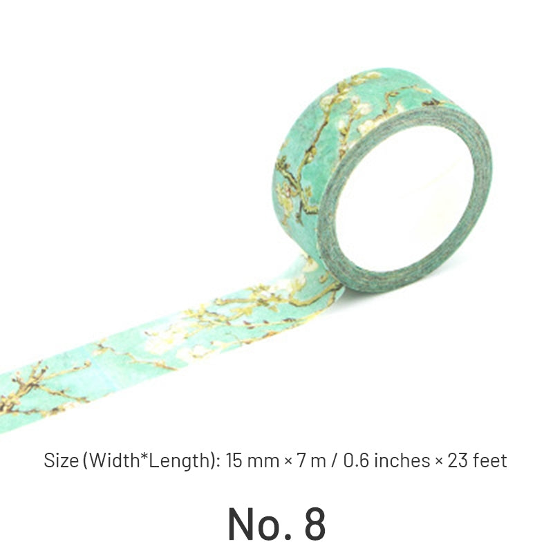 Artistic Japanese Motif Washi Tape sku-8