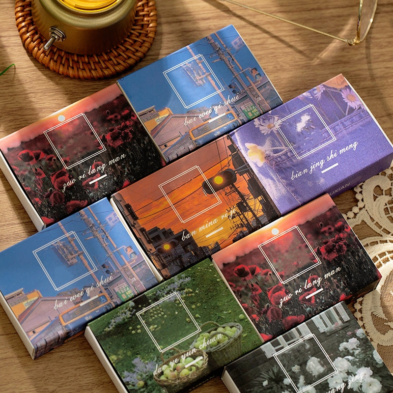Artistic Landscape Photo PET Stickers a