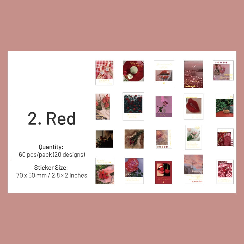 Artistic Landscape Photo PET Stickers sku-2
