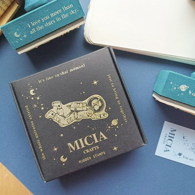 Micia Crafts Astronaut and Whale Rubber Stamps4