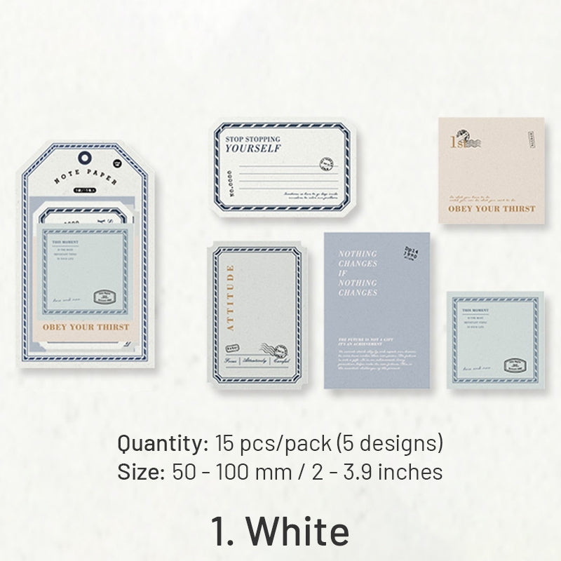 Basic Label Sticky Notes | Self-Adhesive Paper Notes by Stamprints