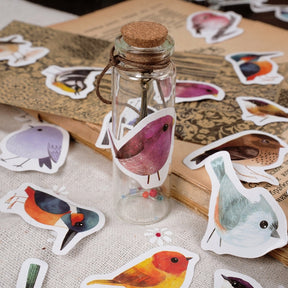 Bird-Themed Animal Stickers b5