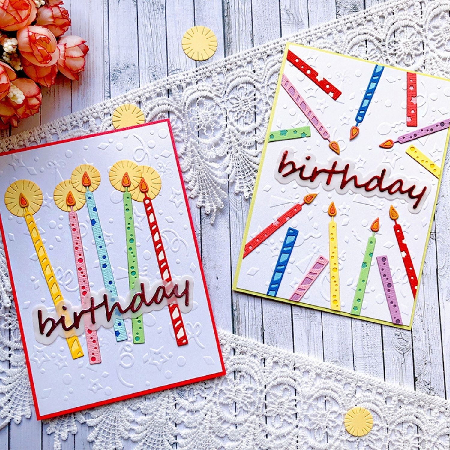 Birthday Candles Carbon Steel Crafting Dies9