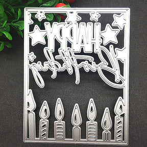 Birthday Cards Carbon Steel Crafting Dies Scrapbooking Die-Cuts2