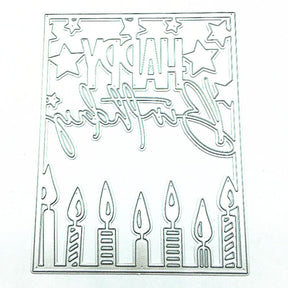 Birthday Cards Carbon Steel Crafting Dies Scrapbooking Die-Cuts4