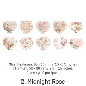 Blooming Period Series Floral Hollow Lace Paper sku-2