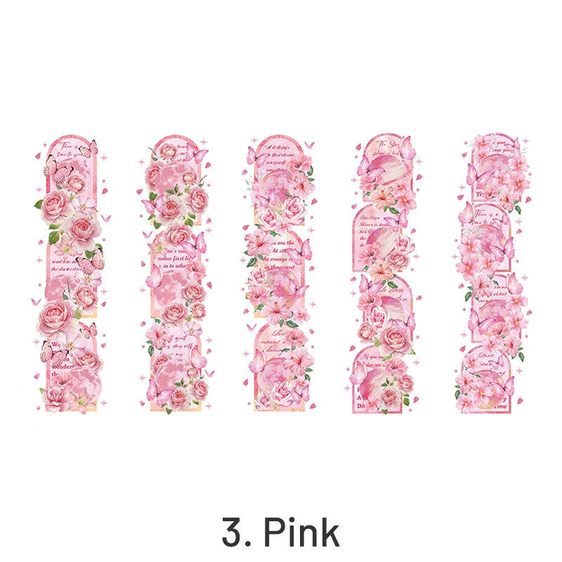 Blossom Banquet Floral PET Sticker Pack sku-3