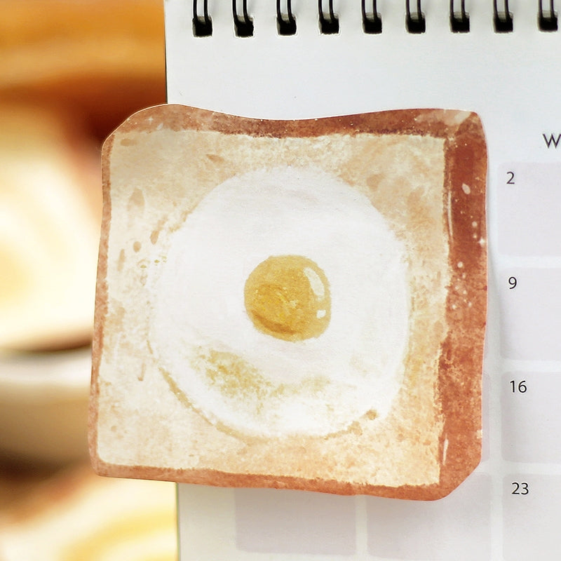 Bread Shaped Sticky Notes - 30PCS b3