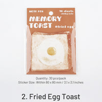 2. Fried Egg Toast