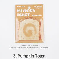 3. Pumpkin Toast