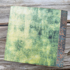 Butterfly and Lush Green Forest Handmade Journal Collection Folder b4