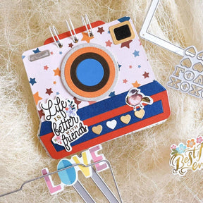 Camera Carbon Steel Crafting Dies Scrapbooking Die-Cuts8