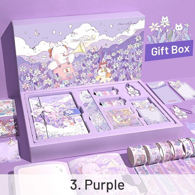 Cartoon Animal Journal Gift Box Set sku-3