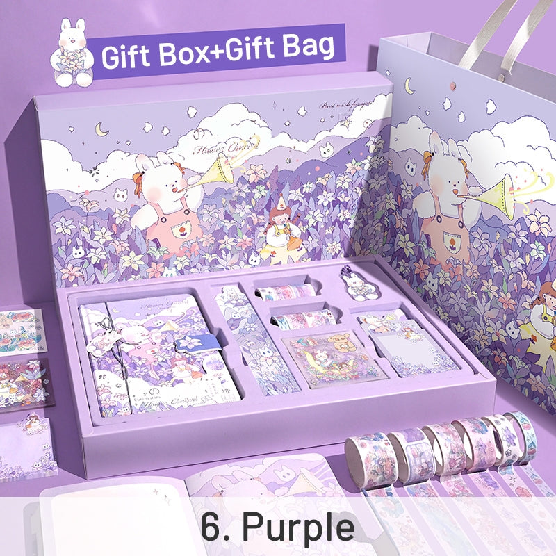 Cartoon Animal Journal Gift Box Set sku-6