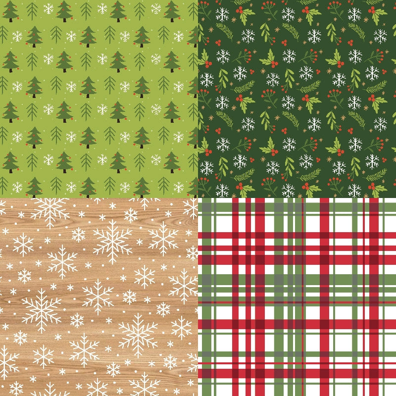 Cartoon Basic Christmas Background Paper c