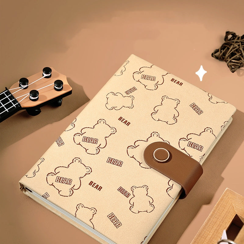 Cartoon Bear Diary Notebook b2