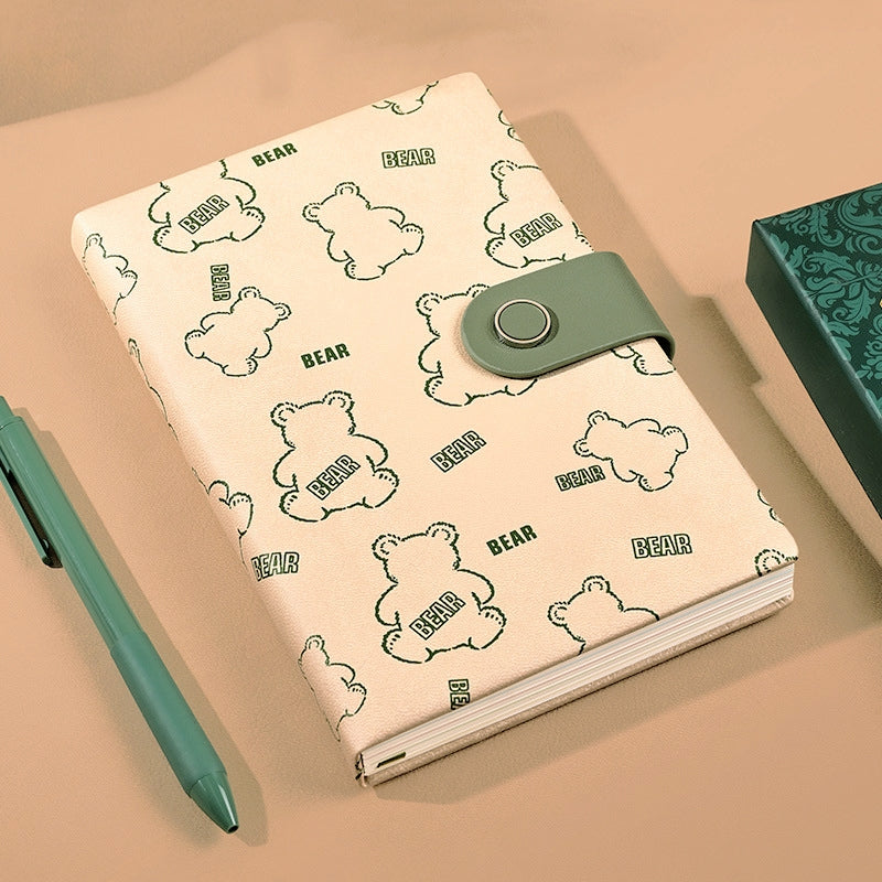 Cartoon Bear Diary Notebook b3