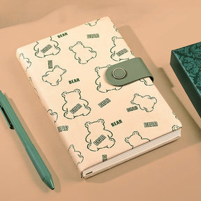 Cartoon Bear Diary Notebook b3