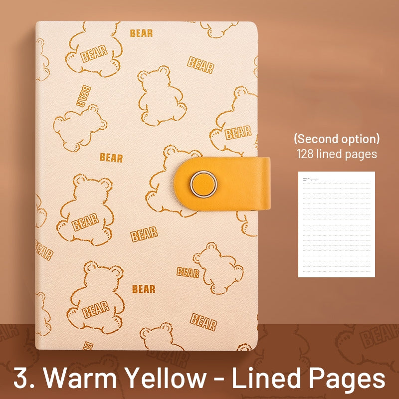 Cartoon Bear Diary Notebook sku-5