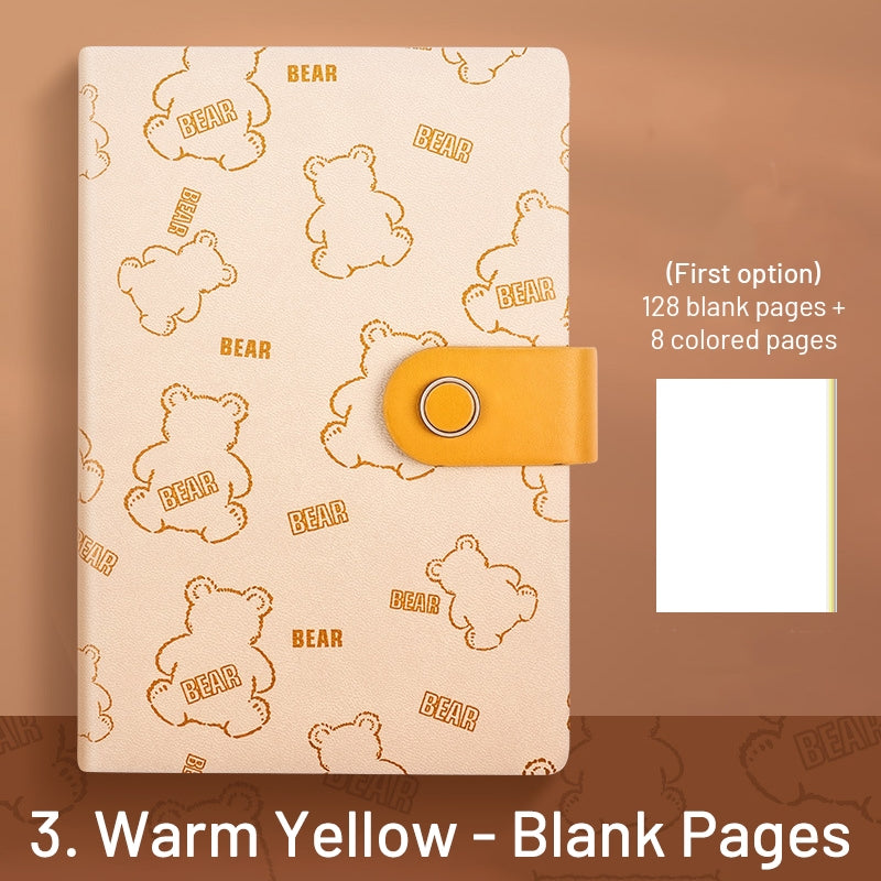 Cartoon Bear Diary Notebook sku-6