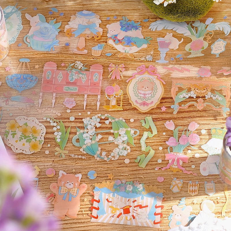 Cartoon Bear Series PET Tape a