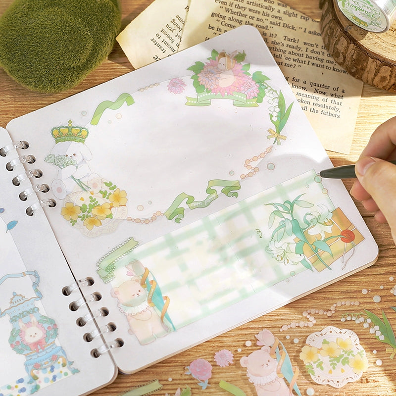 Cartoon Bear Series PET Tape b2