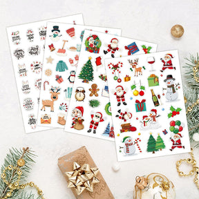 Cartoon Christmas Decorative Stickers b