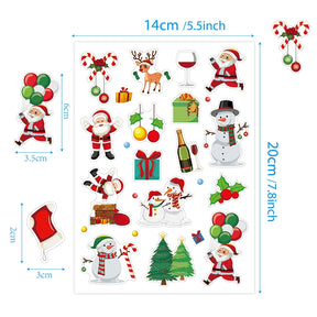 Cartoon Christmas Decorative Stickers c3