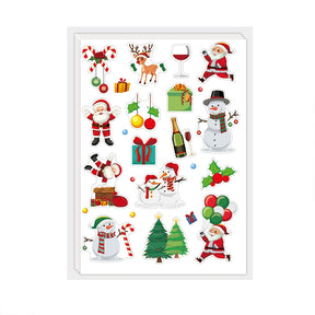 Cartoon Christmas Decorative Stickers c
