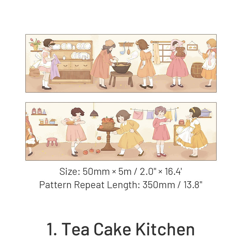 Cartoon Fairy Tale Hot Stamping Washi Tape sku-1