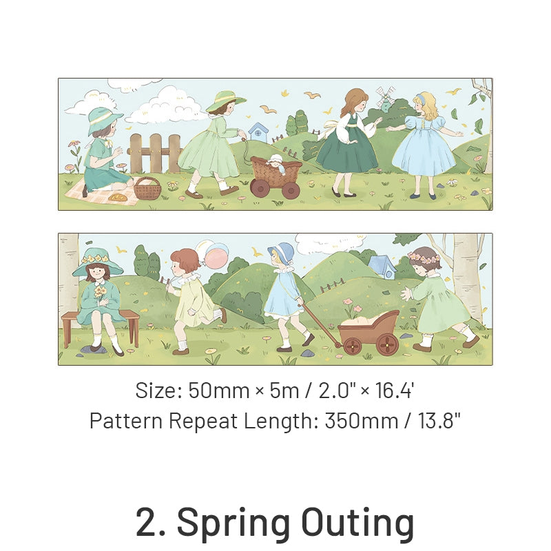 Cartoon Fairy Tale Hot Stamping Washi Tape sku-2